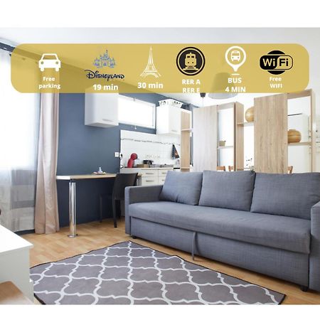 Appartement Sympa Entre Paris Et Disneyland Noisy-le-Grand Exterior foto